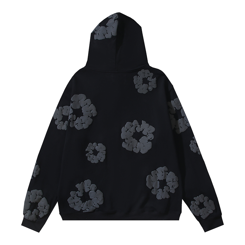 denim tears the cotton wreath sweatshirt black monoCh*0me