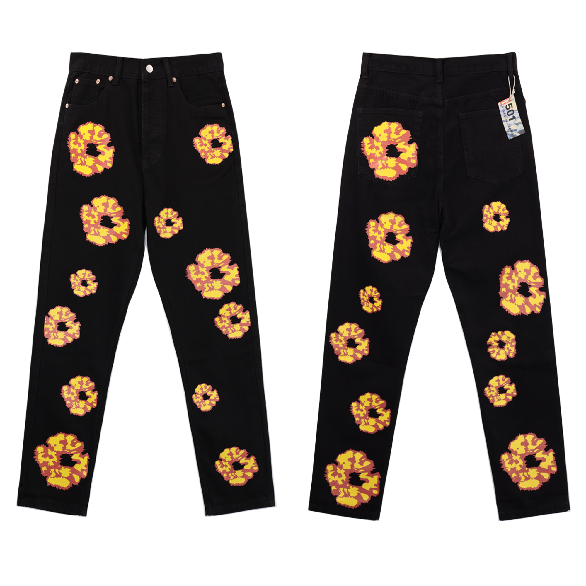 Denim Tears x Offset Pants Black