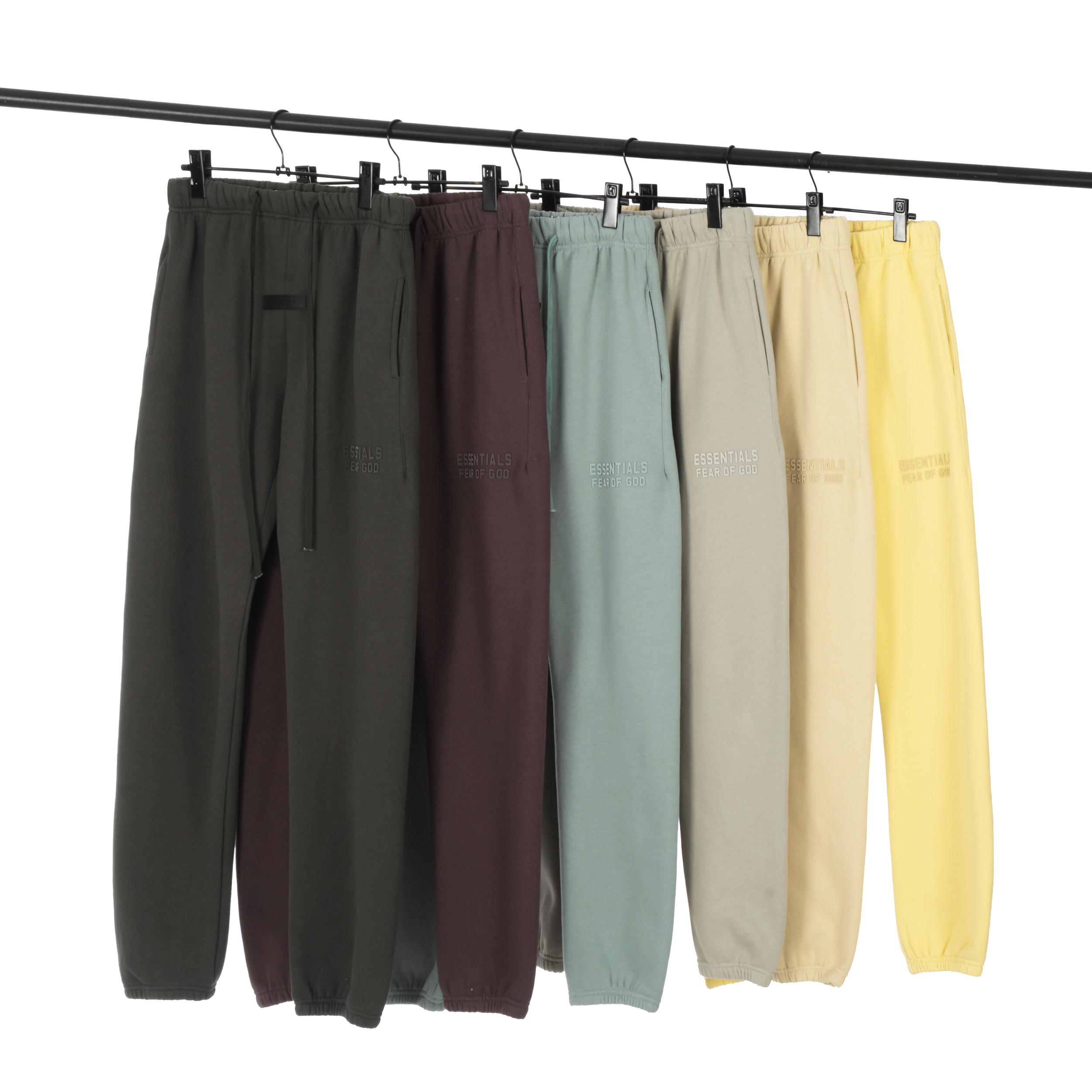 Fear of God Essentials Nylon Track Pant Sand