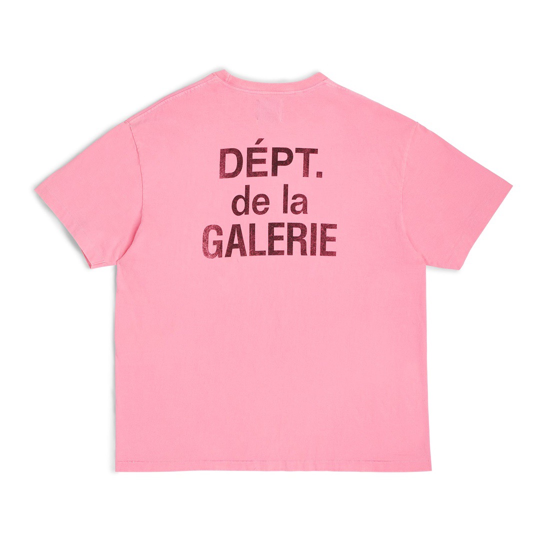 Gallery Dept. French T-shirt Flo Pink FT-1056