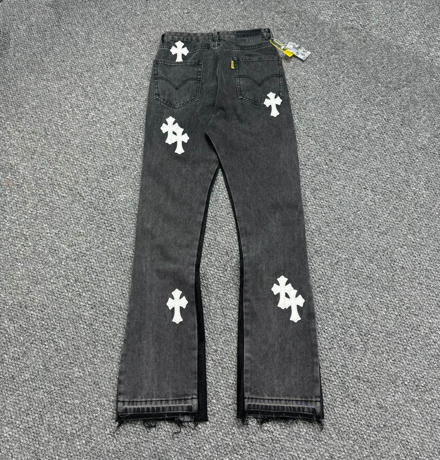 gallery dept. x Ch*0me He**ts denim pant sy00130