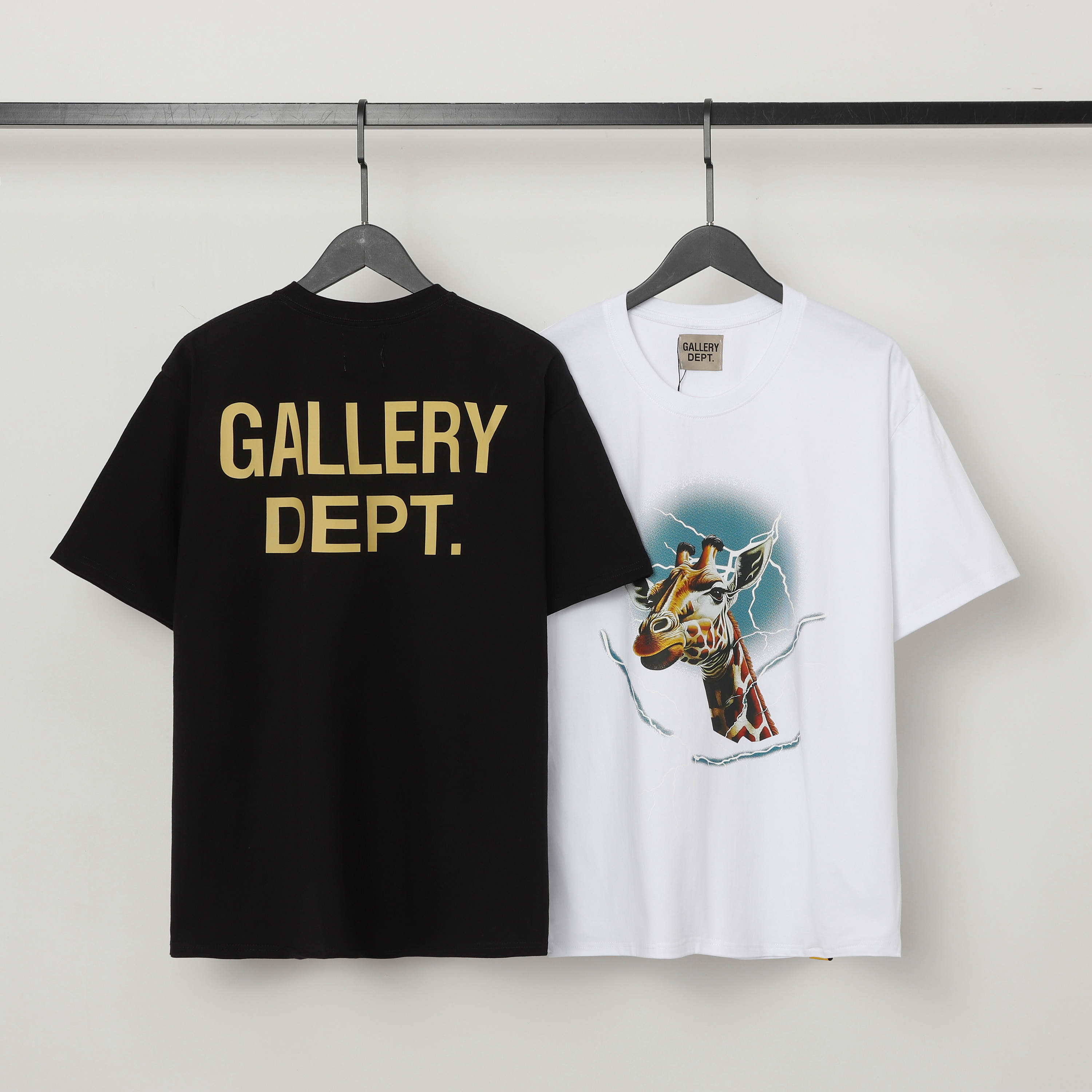 Gallery Dept. Print T-shirt White D3285