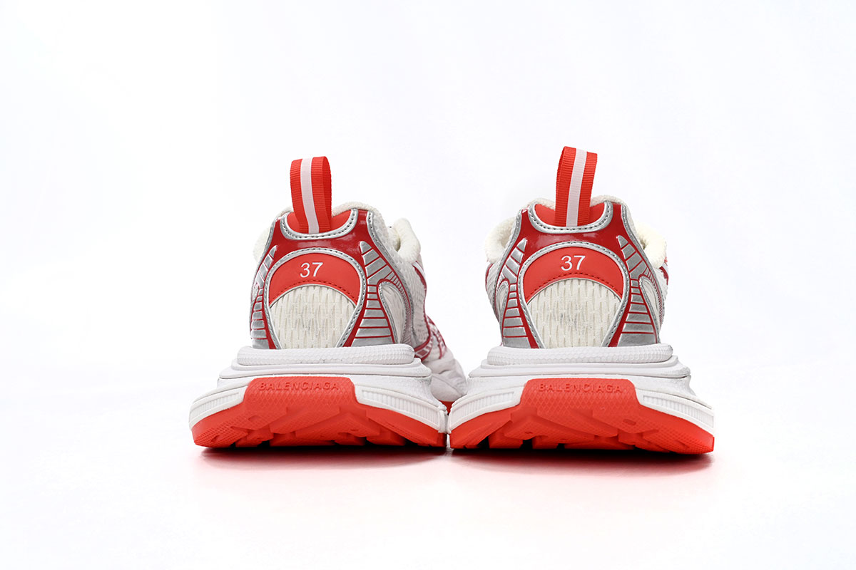 Balenciaga 3XL White Red 734733 W2RG3 1203