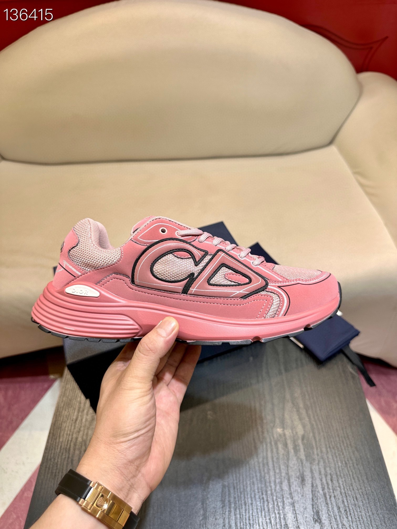 Dior B30 Pink Mesh