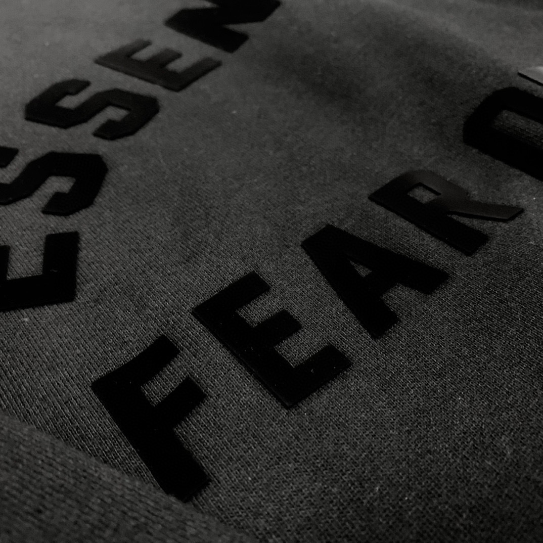 FEAR OF GOD ESSENTIALS JET BLACK TRACKSUIT